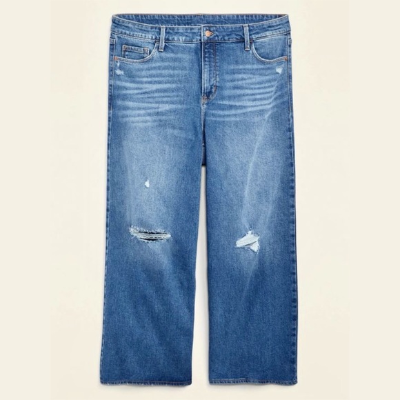 PLUS Wide Leg Jean, Long Length - Picture 1 of 5